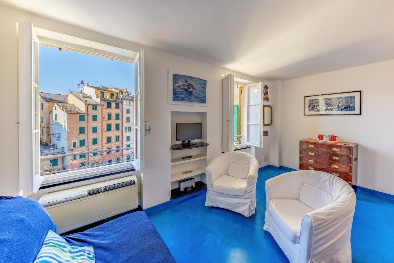 Appartamento Casa Marina Relax Con Vista Sul Mare Camogli Esterno foto