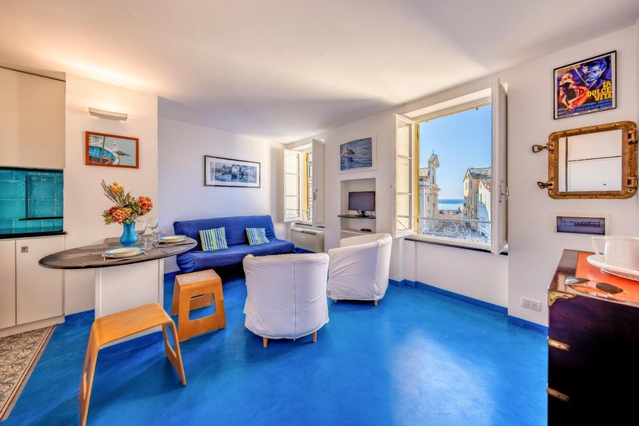 Appartamento Casa Marina Relax Con Vista Sul Mare Camogli Esterno foto