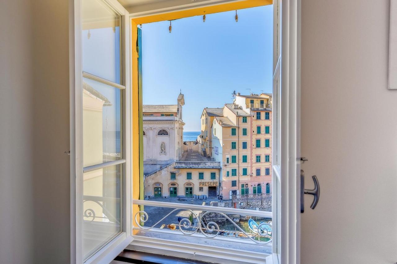 Appartamento Casa Marina Relax Con Vista Sul Mare Camogli Esterno foto