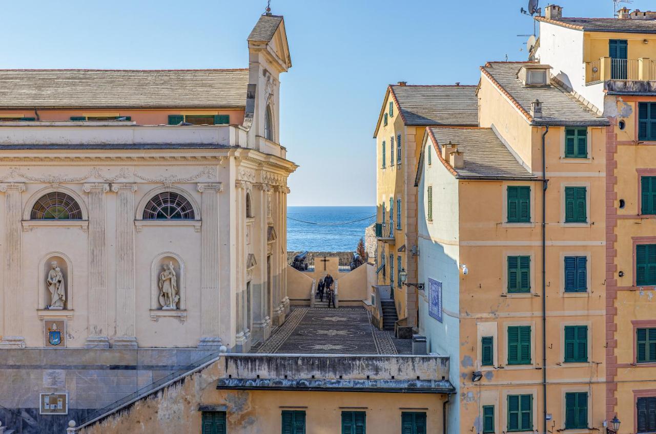 Appartamento Casa Marina Relax Con Vista Sul Mare Camogli Esterno foto