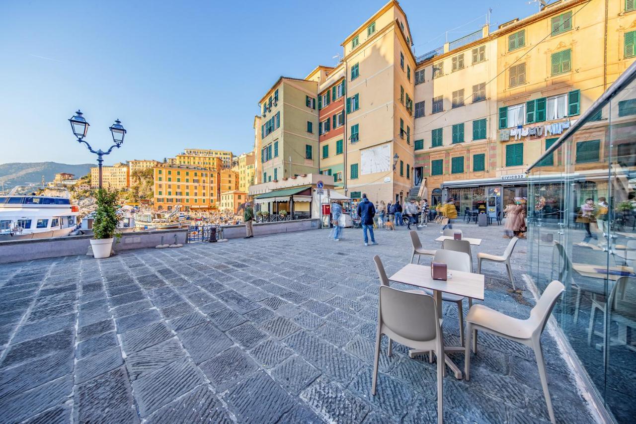 Appartamento Casa Marina Relax Con Vista Sul Mare Camogli Esterno foto