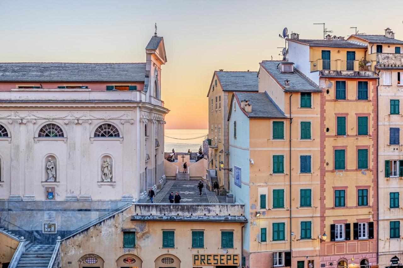 Appartamento Casa Marina Relax Con Vista Sul Mare Camogli Esterno foto