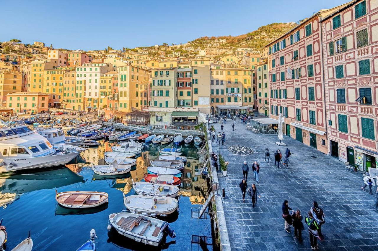 Appartamento Casa Marina Relax Con Vista Sul Mare Camogli Esterno foto