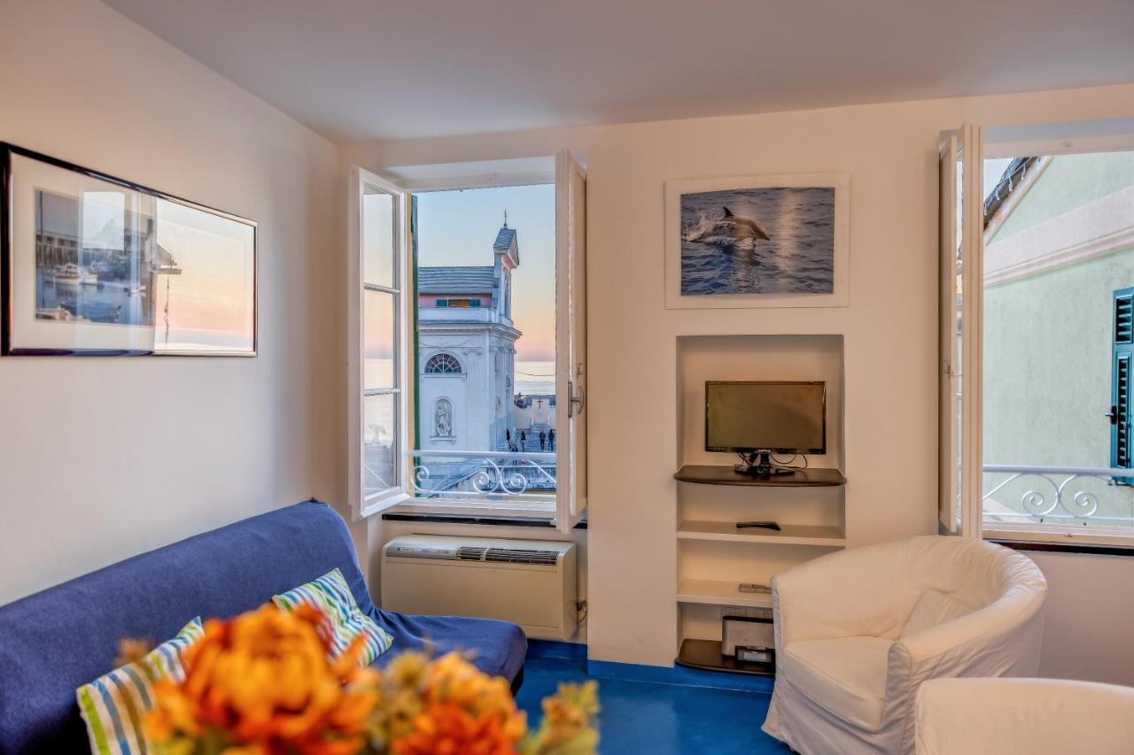 Appartamento Casa Marina Relax Con Vista Sul Mare Camogli Esterno foto