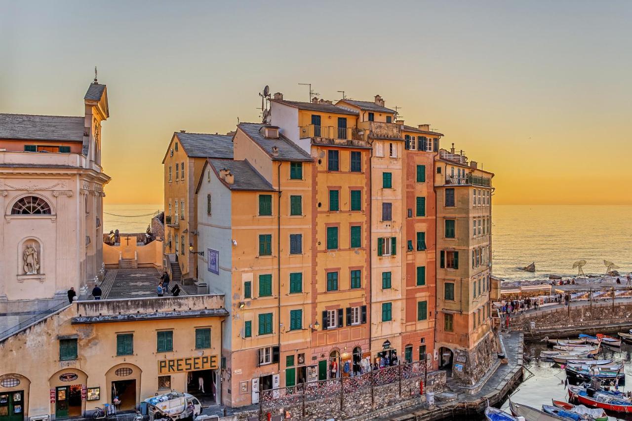 Appartamento Casa Marina Relax Con Vista Sul Mare Camogli Esterno foto