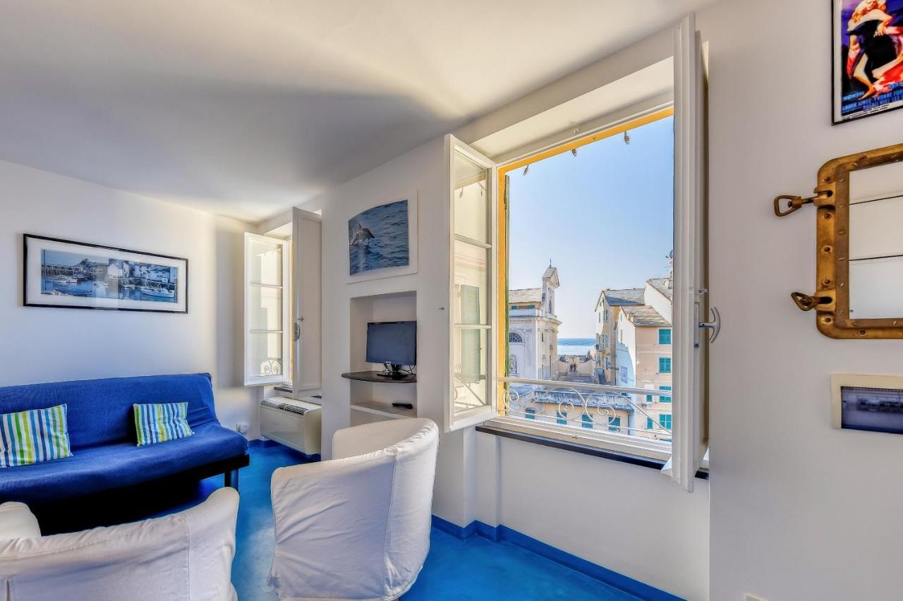 Appartamento Casa Marina Relax Con Vista Sul Mare Camogli Esterno foto