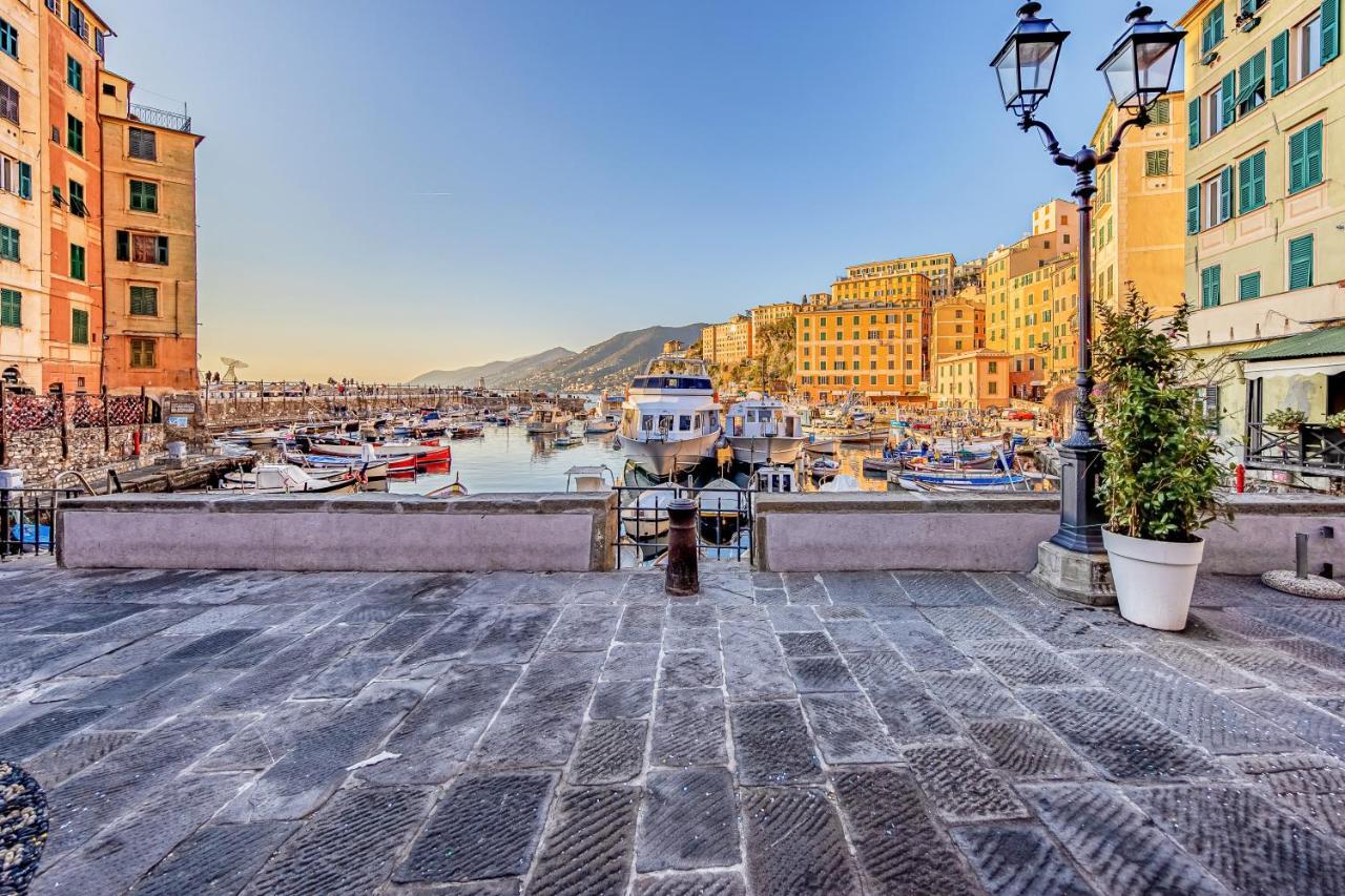 Appartamento Casa Marina Relax Con Vista Sul Mare Camogli Esterno foto