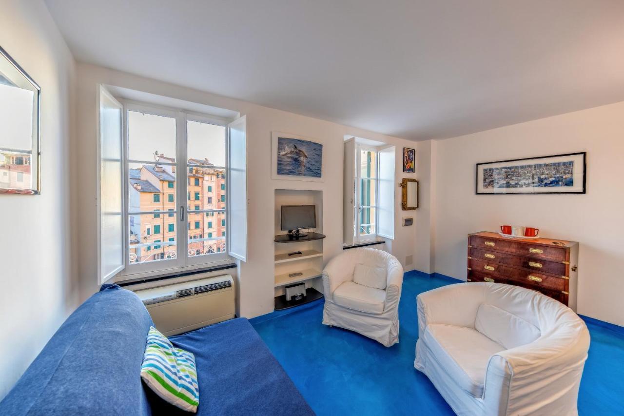 Appartamento Casa Marina Relax Con Vista Sul Mare Camogli Esterno foto